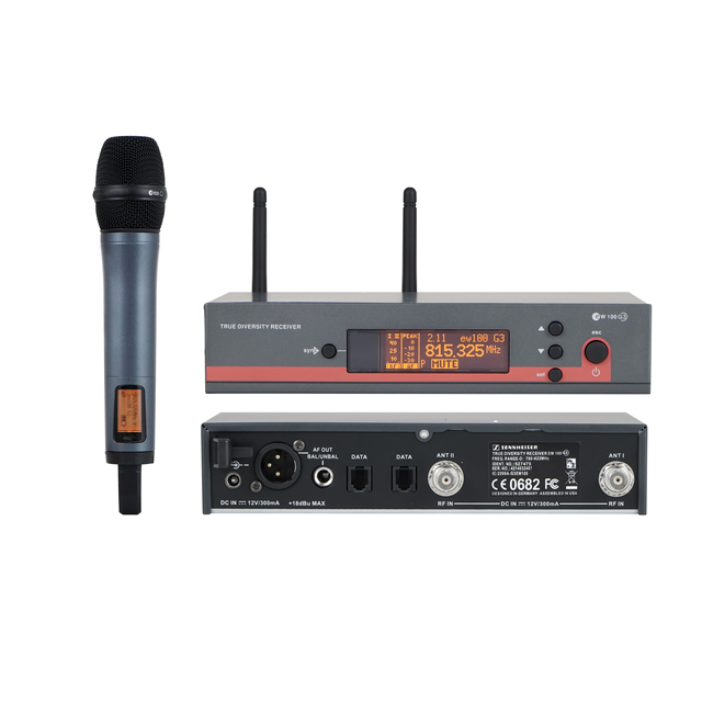 Professional EW100G3 EW135 G3 EW135g3 UHF Mike System Karaoke Stage Live Vocals Wireless Microphone E945 E845s Mic