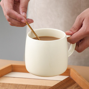 Venta al por mayor 16oz Nordic Glazed Porcelana Leche <span class=keywords><strong>Desayuno</strong></span> Taza Oficina Restaurante Té DE LA TARDE Pareja Gran volumen Taza de café de cerámica - Product Image 5