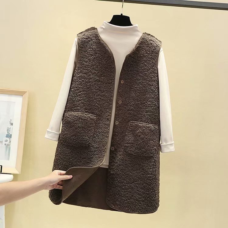 Gilet Polaire Femme Grande Taille – Sans Manches, Confortable, Parfait Pour L’hiver Ou Les Soirées - 9