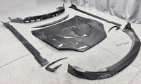 Nouveaux kits de carrosserie en fibre de carbone modifiés pour Tesla Model S Plaid, lifting de la face avant, jupes latérales, diffuseur arrière, aileron arrière, 2023 2025