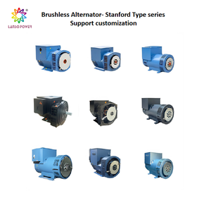 Alternador de Alta Calidad con o sin Escobillas de 2kw a 500kw, Baja o Alta Velocidad de Revoluciones, Imán Permanente, Tipo Silencioso, Arranque Automático ATS, Refrigerado por Agua - Product Image 6