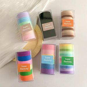 Juego de 24 Piezas de Bandas Elásticas para el Cabello de Colores Dulces para Mujeres y Niñas - Product Image 2