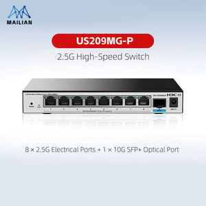 Commutateurs Ethernet H3C série US200 2.5G faciles à gérer pour les scénarios de construction de réseaux de petite et moyenne taille - Product Image 1