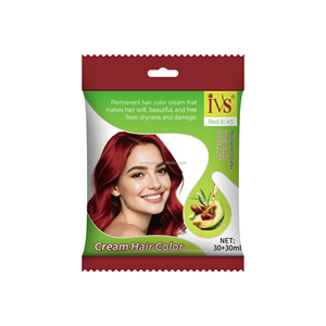 Crème colorante pour cheveux professionnelle, résultat de coloration durable et charmant, shampoing colorant pour cheveux deux en un, sachet - Product Image 2