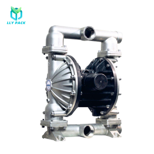 Bomba de diafragma neumática de transferencia de líquido de drenaje de aguas residuales de diagrama de acero inoxidable LLY para transporte de aguas residuales - Product Image 2
