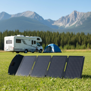 Solar Folding 45W Roller Folding Solar Folding Solar Portable Solar Portable <b>Camping</b> - Product Image 5