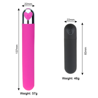 10-Gang Bullet Vibrator AV-Stick G-Punkt Klitoris Stimulator Mini Sexspielzeug für Frauen Masturbation Sexprodukte
