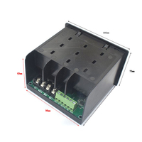 Contrôleur de vitesse de moteur CC PWM réglable DC10-55V 30A, affichage numérique LCD, régulateur de vitesse 0~100% avec télécommande sans fil