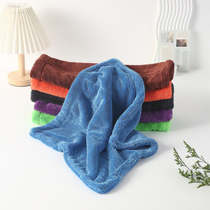 Car Cleaning <b>Towel</b> 40x40 Cm Microfiber Thickened Strong Water Absorption Outdoor Use - Product Image 5