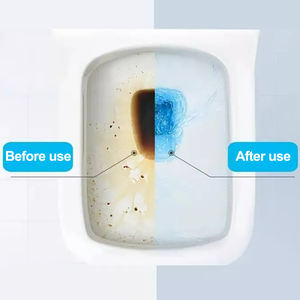ورق تنظيف المرحاض الفعال لإزالة البقع، صديق للبيئة برائحة الليمون، آمن ومحايد للحمام - Product Image 5