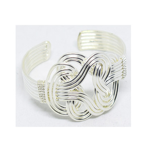 1990 Christmas Dubai Silver Butterfly Party Dress <b>copper</b> bangle handmade gift Friendship <b>Bracelet</b> Zinc Alloy Jewelry - Product Image 3