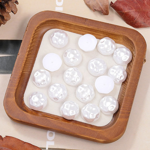 Autocollant pour ongles imitation perle, base plate ronde, accessoire de nail art DIY, non toxique, origine Yiwu - Product Image 4