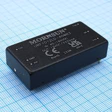 MORNSUN Convertisseur de DC-DC URF1D12LD-40WR3 40W 12V/3.333A Entrée large 40-160V Efficacité 91% Isolation 3kV - Product Image 2