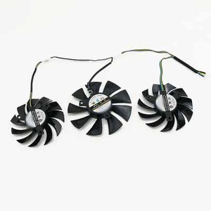 Ventilateur de refroidissement pour carte graphique, 85MM, 75MM, <span class=keywords><strong>R9</strong></span> <span class=keywords><strong>270X</strong></span> <span class=keywords><strong>R9</strong></span> 370X HD 7870 - Product Image 2