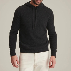 Sweat à capuche décontracté pour homme en coton 100% avec intérieur brossé, personnalisable, brodé, pour l'automne - Product Image 1