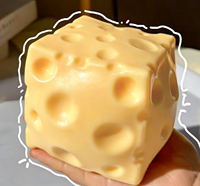 Wholesale Jumbo Slow Rising Squishy Toy Hamburger Cheese Mochi Food Stress Relief Fidget Sensory Party Favors Bulk Jossion