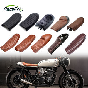 RACEPRO-asiento Retro personalizado para motocicleta, asiento de joroba Vintage, para Yamaha, <span class=keywords><strong>Kawasaki</strong></span>, Honda - Product Image 2