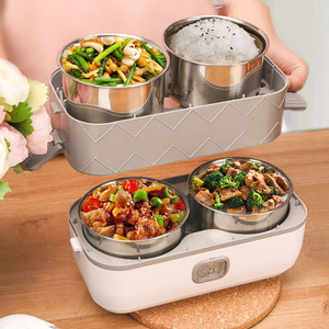 Hộp cơm giữ nhiệt điện di động 2L, có hai lớp giữ nhiệt - Product Image 4