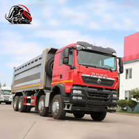 Camion benne lourd Sinotruk Howo 12 roues, camion benne SINOTRUK HOWO 8x4