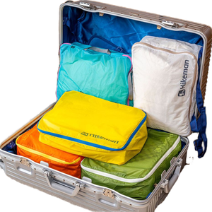 Bolsa de almacenamiento para viajes y camping al aire libre, bolsa portátil para chaquetas de plumón para viajes de negocios, embalaje de equipaje, bolsa organizadora de mano. - Product Image 1