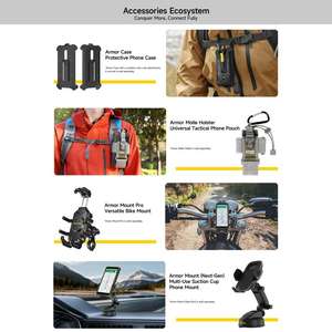 Teléfono Resistente <span class=keywords><strong>Ulefone</strong></span> RugKing 2 <span class=keywords><strong>Pro</strong></span> de Alta Calidad, 4GB+128GB, IP68/IP69K, 4G, Pantalla de 5.45 Pulgadas, Android 15, NFC, OTG, Carga Rápida - Product Image 2