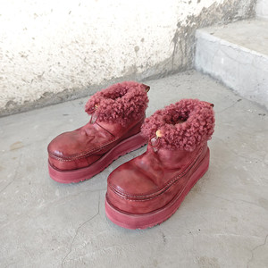 <span class=keywords><strong>Stivali</strong></span> alla Caviglia da <span class=keywords><strong>Donna</strong></span> Stile Britannico, Foderati in Pura Lana, con Coulisse, <span class=keywords><strong>Stivali</strong></span> da Neve <span class=keywords><strong>Invernali</strong></span> Caldi Effetto Invecchiato - Product Image 6
