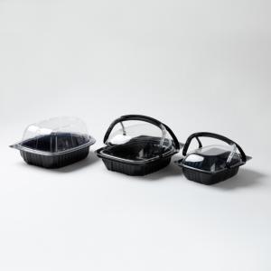 Emballage alimentaire jetable en plastique pour micro-ondes, personnalisé en usine, boîte à poulet rôti - Product Image 3