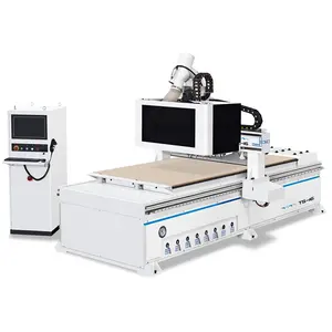 TS-16 cnc router 9kw spindle rotary ATC 4*6 4*8 feet efficient nesting imported vacuum pump