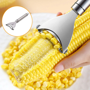 Éplucheur de maïs en acier inoxydable, nouveau décortiqueur de maïs, couteaux à éplucher faciles, outils de cuisine pour fruits et légumes - Product Image 5