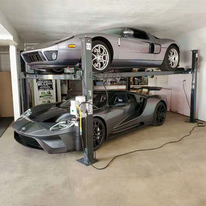 Équipement de stationnement automatique Ascenseur de voiture à 4 postes Parking utilisé pour les voitures <span class=keywords><strong>Garage</strong></span> Gerbeur de voiture Ascenseur de stockage Système de stationnement hydraulique - Product Image 5