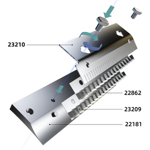 Cuchilla para Rebanar Patatas No.22294 22061 CC, Cuchilla para Procesamiento de Alimentos, Cuchilla para Rebanar Patatas y Vegetales - Product Image 3