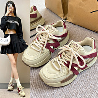 Mode à semelles épaisses femmes course chaussures de Tennis femme 2023 décontracté marche Sport baskets chaussures de Sport fabricants en Chine