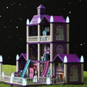 Samtoycn <span class=keywords><strong>Casa</strong></span> <span class=keywords><strong>de</strong></span> <span class=keywords><strong>Muñecas</strong></span> 3D DIY, Juguete <span class=keywords><strong>de</strong></span> Villa para Niñas, Juego <span class=keywords><strong>de</strong></span> Imitación, Muebles <span class=keywords><strong>de</strong></span> Juguete, <span class=keywords><strong>Casa</strong></span> <span class=keywords><strong>de</strong></span> <span class=keywords><strong>Muñecas</strong></span> en Miniatura, Accesorios para <span class=keywords><strong>Casa</strong></span> <span class=keywords><strong>de</strong></span> <span class=keywords><strong>Muñecas</strong></span>, Muebles Grandes para <span class=keywords><strong>Casa</strong></span> <span class=keywords><strong>de</strong></span> <span class=keywords><strong>Muñecas</strong></span> - Product Image 4