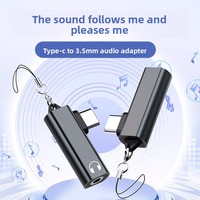 USB Typ-C zu 3,5mm Audio-Adapter mit Geflechtabschirmung und 3A Schnellladung für iPhone Android Mobilgeräte