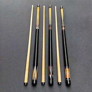 Wholesale OEM Custom Pool Cue <strong>Stick</strong> 58 Inch Canadian Maple Shaft Stainless Joint 13mm Tip for Home Bar Club - Product Image 1