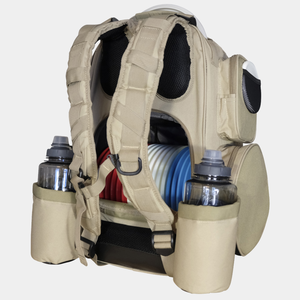Sac à dos de golf à disques de grande capacité personnalisé, 20+ disques, durable, sport, extérieur, sac à disques de golf avec grande bouteille d'eau - Product Image 5