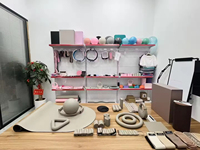 Kit d'accessoires Pilates avec logo personnalisé, Bande de résistance en tissu Milk Tea, Cercle magique, Bloc de yoga, Anneau de Pilates