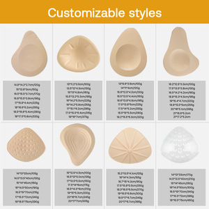 Protesi Mammaria in Silicone a Forma di Goccia d'Acqua Non Adesiva per Mastectomia - Product Image 5