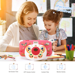 New <b>7</b> Inch Android 16 MTK Quad-core 1.3GHz Kids <b>Tablet</b> Capacitive Screen WiFi 8+256GB 5000mAh USB Type-C CM86 PINK - Product Image 4