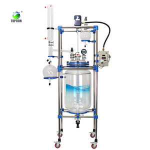 Glass Reactor with Condenser for Distillation and Reflux - Product Image 2