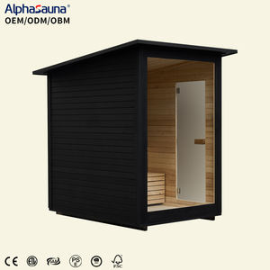 غرف ساونا خارجية اسكندنافية تعمل بحرق الخشب، مصنعة حسب الطلب - Product Image 4