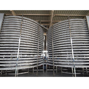 Trái cây và rau thịt nhanh chóng đóng băng Nitơ Máy cá nhân nhanh chóng đóng băng Dâu Tây Đường hầm nhanh chóng Tủ đông Vụ Nổ xoắn ốc - Product Image 4