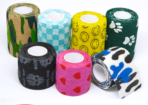 कुत्ते विरोधी गंदगी टेप लेगिंग स्वयं चिपकने वाला पट्टी लपेटकर पैर सुरक्षात्मक पट्टियाँ - Product Image 3