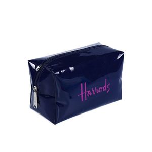 Estuche de Maquillaje para Mujer, con Logotipo Personalizado, Pequeño, de Viaje, de Cuero Blanco, con Cierre, Bolsa de Cosméticos de PVC - Product Image 2