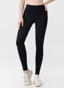 USA Oversea Warehouse High Waist Slim Breathable Yoga Pants for Women Full Length Fitness Running Sports Leggings Yoga Leggings - Product Image 3