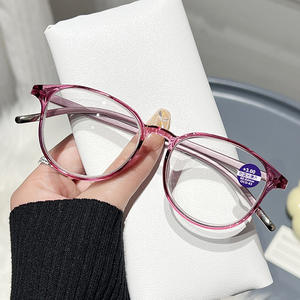 Lunettes de lecture Yc1906 pour femmes, monture Tr90, verres en résine, protection anti-lumière bleue, 2,50 dioptries, pour seniors et jeunes adultes - Product Image 3