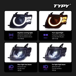 Faros Delanteros TYPY para Mitsubishi Pajero 2005-2020, Lámparas LED para Automóvil, Luces de Circulación Diurna, Señales de Giro Dinámicas, Accesorios para Automóvil - Product Image 3