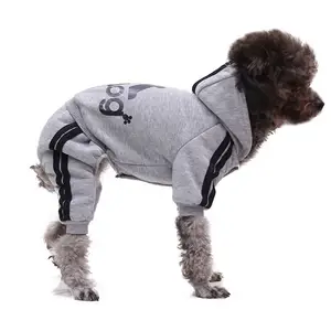 Outdoor-Sport Hooded Haustier vierbeinige Kleidung Frühling Hund Mäntel Haustier Kleidung