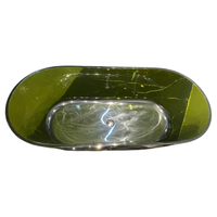 Baignoire Spa Autoportante Personnalisable en Résine Acrylique Transparente pour Massage et Bain Profond, Idéale Hôtels/Villas, avec Drain Intégré - Blanc Thermique