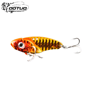Aotuo Leurre Artificiel Rigide Métallique VIB Rattle Snake à Coulée Lente, Très Vendu, pour la Pêche au Bar et au Poisson Mandarine en Eau Douce - Product Image 1